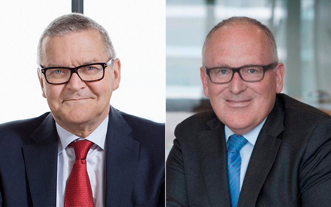 First Vice-President i EU-Kommissionen Frans Timmermanns og Nationalbankdirektør Lars Rohde indleder VL Døgnet