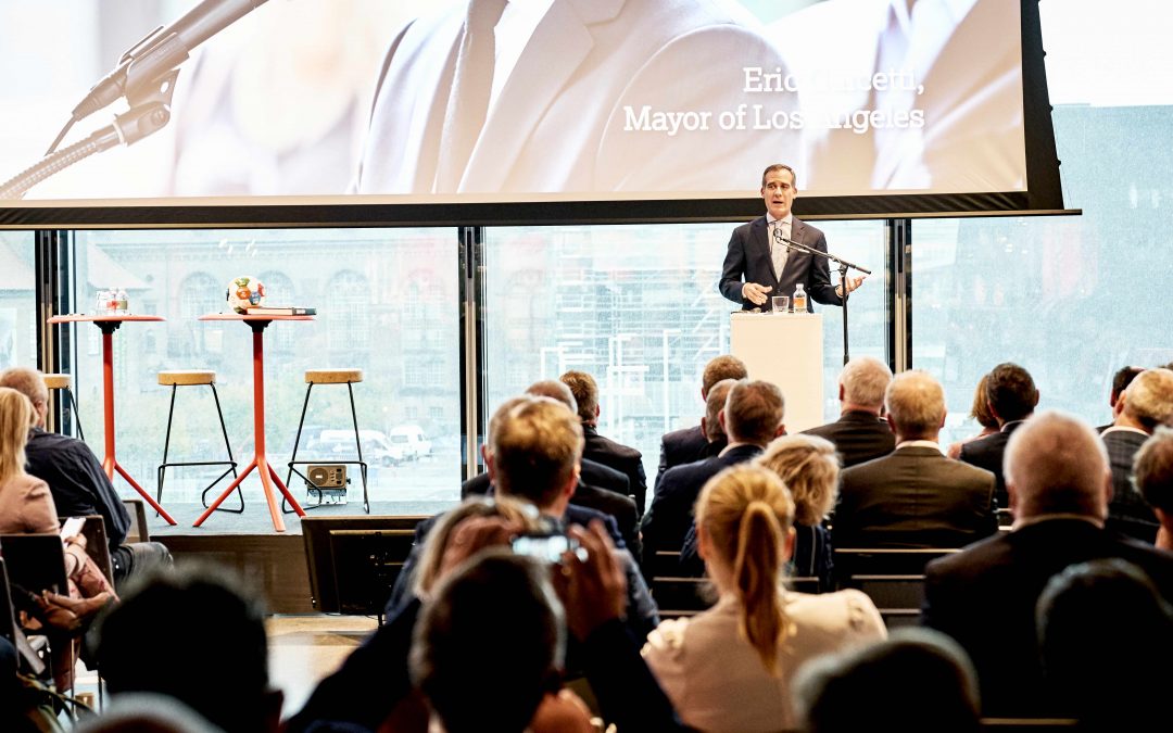Los Angeles’ borgmester Eric Garcetti åbner VL-årsmødet i BLOX 2019